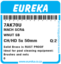 7AK70 - Machine Screw S/B -7AK70_Label_T